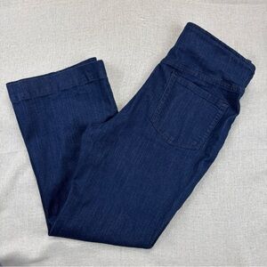 I.N.C Women's High-Rise Pull-on Flared Cropped Jeans Size 12